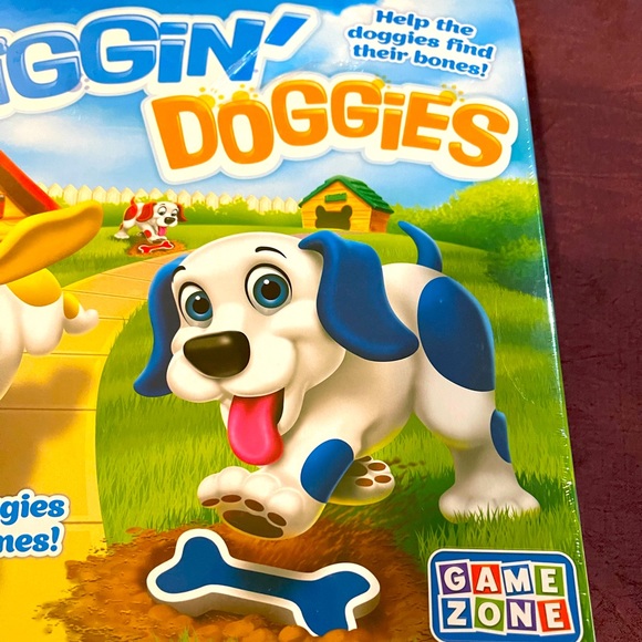 Toy- Game, Diggin Doggies, Help The Doggie Find The Bone - Picture 1 of 5